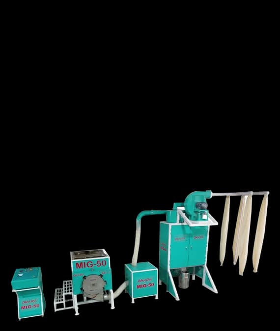 MIG-50 50 H.P. Double Cyclone & Double Blower Pulverizer